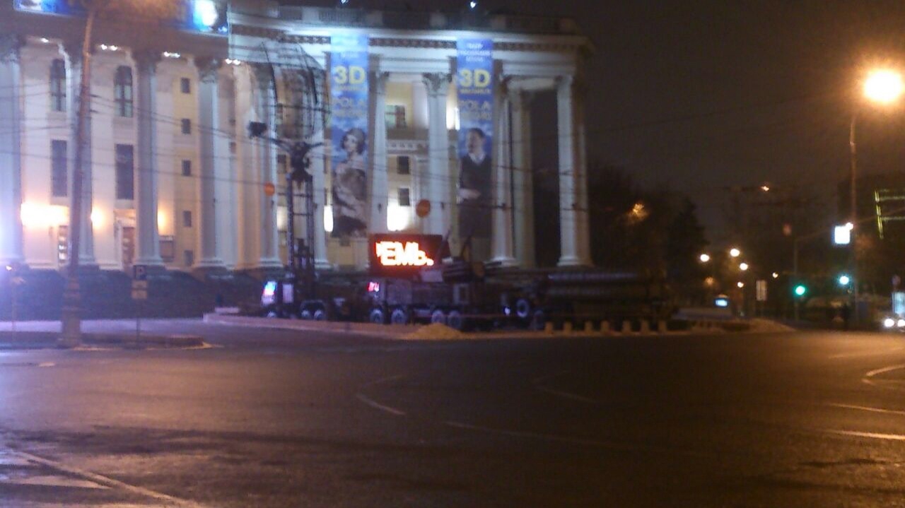 Военная техника в Москве напугала соцсети