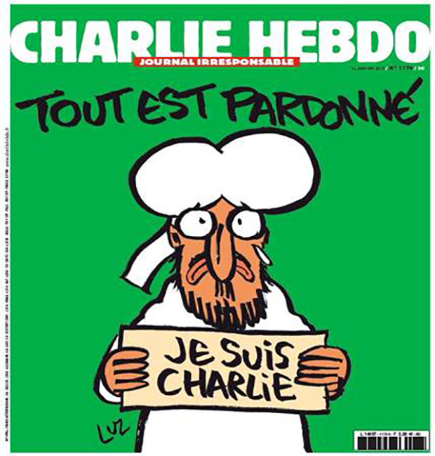 Новый номер Charlie Hebdo выйдет с карикатурой на Мухаммеда