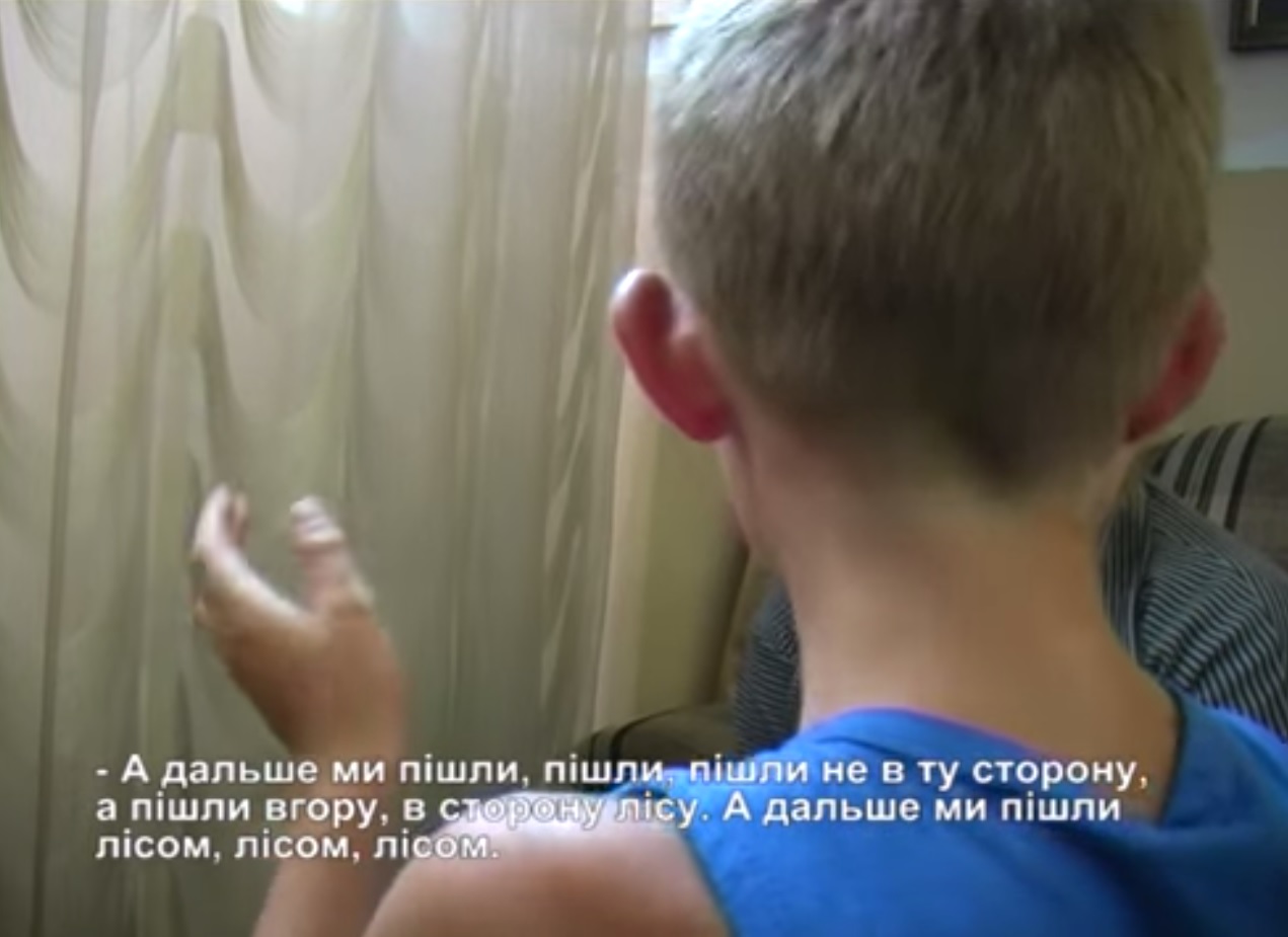 Видео: интервью 6-летнего заложника <<Правого сектора>> из Мукачево