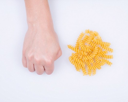 Dried Pasta - feature on food portions