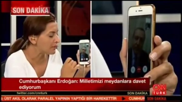 Erdogan dy Facetime