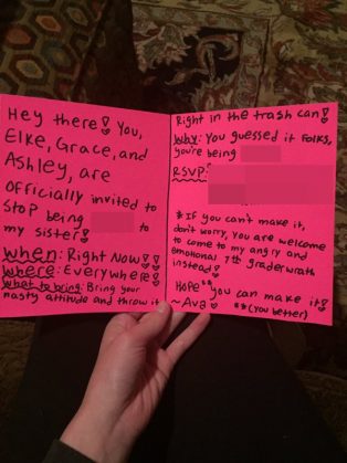 12-year-old girl totally destroys school mean girls Credit: daisy/ Twitter