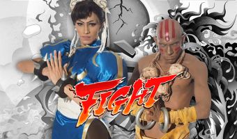 Парни в образе Street Fighter 2 победили на мировом косплей-фесте. Их номер не отличишь от сцены из файтинга