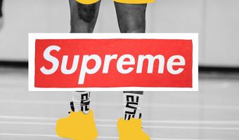 Баскетболист НБА набил себе здоровенную татуировку Supreme. Похоже, из-за неё ему придётся играть в чулке