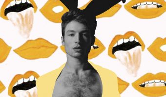 Эзра Миллер превратился в фантастического кролика Playboy в платьице. Но фанаты в восторге от такой тварюшки