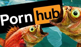 Сайт Pornhub снял грязную (буквально) рекламу 18+. Но всё не ради просмотров, а для защиты окружающей среды