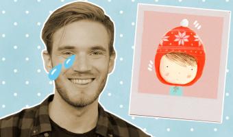 PewDiePie увидел свои детские фото в интернете и разозлился. Потому что ему из-за них стало очень неловко