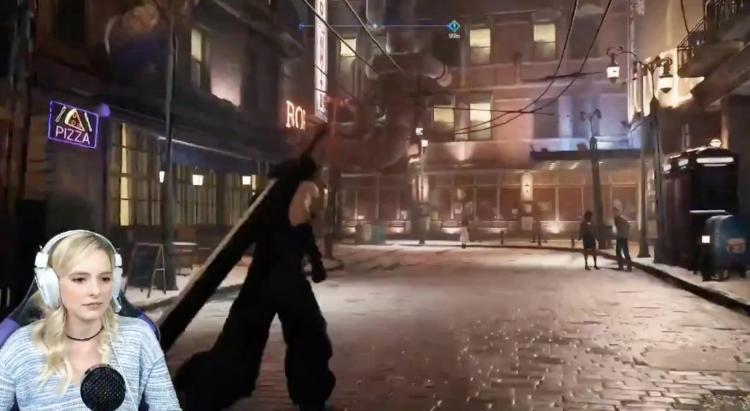 Стримерша разрыдалась из-за Final Fantasy VII Remake. Ведь голос одного из персонажей она знает всю свою жизнь