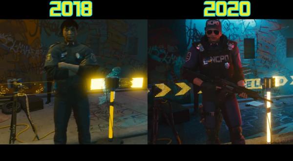 Люди провели параллели между трейлерами Cyberpunk 2077 2018 и 2020 годов. В будущем место найдётся не всем