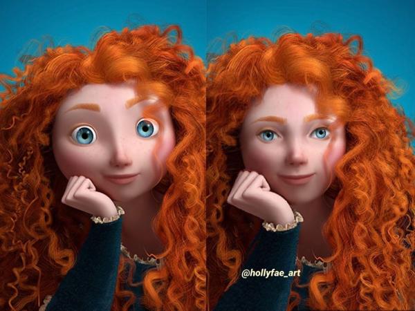 Художница рисовала мем, а создала реалистичных принцесс Disney. И люди рады тому, что не могут их узнать