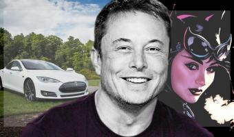 Илон Маск спросил, нужна ли людям девушка-кошка от Tesla. И в реплаях разгорелся пожар из артов и мемов