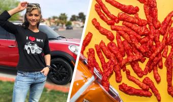 Спортсменка сделала макароны, и её секрет — Cheetos. Узнав, что она делает с чипсами, гепард Честер бы плакал