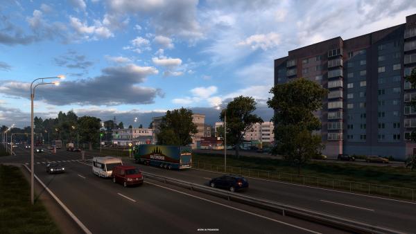 В игре Euro Truck Simulator 2 появятся карты «Сердце России». А американцы шутят: без взяток и ям не обойтись