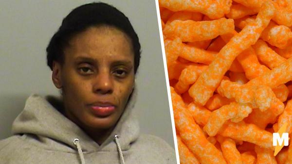 Любительница Cheetos не задумывалась о гигиене зубов и