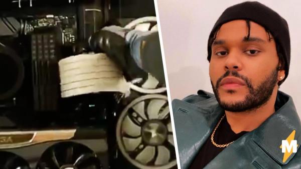 Мастер собрал компьютер для The Weeknd, и геймеры завидуют. Но, во что играть на такой машине, пока не ясно