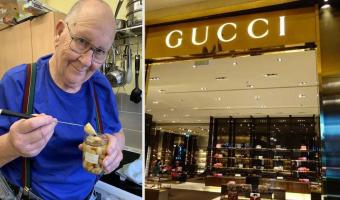 Дедушка сделал фото и показал молодым, как можно стать моделью Gucci. Постить надо было не себя, а помидоры