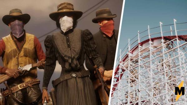 Фан Red Dead Online нашёл в игре парк развлечений. Аттракцион там один, но он никого не оставит равнодушными