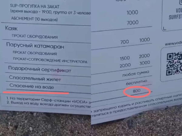 "Ну так вот написали" - сотрудники VIP-пляжа в Сочи объяснили, что спасают всех бесплатно