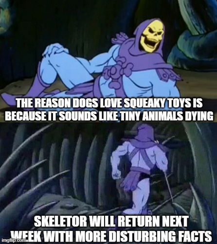 Мемный тренд Skeletor facts