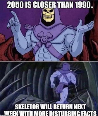 Мемный тренд Skeletor facts