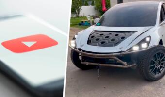 Ютуберы превратили электрокар Tesla Model 3 во внедорожник и показали результат на видео