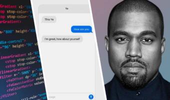 Блогер создал чат-бот с виртуальным Канье Уэстом. Он общается так же сумбурно, как реальный рэпер
