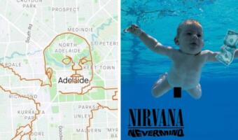 Пока ребёнок с обложки Nevermind требовал ретуши фото, фанат Nirvana проехал 150 км и воссоздал кадр