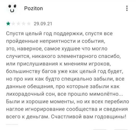 От любви до ненависти. Фанаты Genshin Impact обиделись на разработчиков игры и обвалили её рейтинг