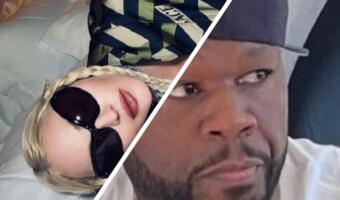 Рэпер 50 cent потроллил Мадонну за фото в очках. Сравнил с инопланетянином, чем разгневал женщин