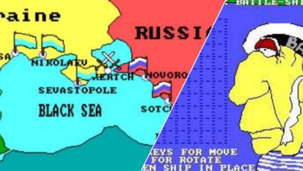 Как игра из 90-х "Морской бой" предсказала конфликт России и Украины. В ней страны были противниками