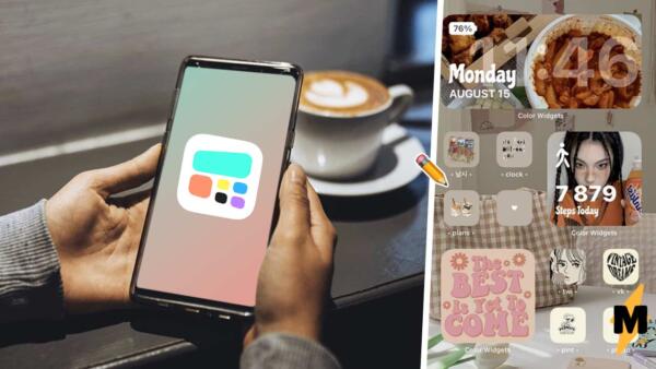 Что за приложение color widgets. Пользователи создают эстетичные обои на телефоне с помощью виджетов
