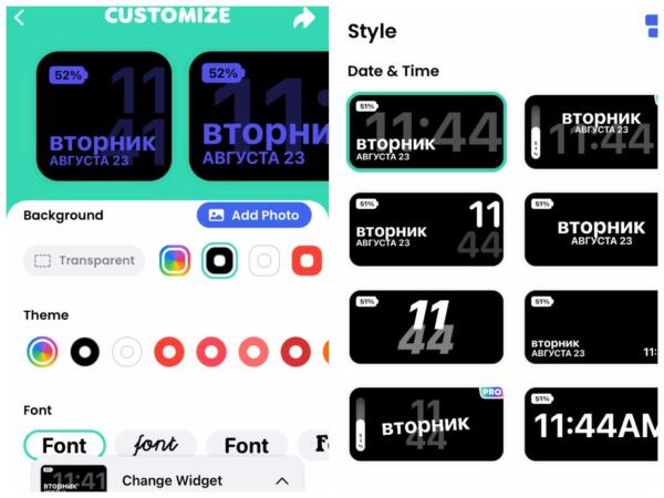 Что за приложение Color Widgets. Пользователи создают эстетичные обои на телефоне с помощью виджетов