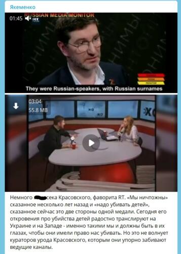 "Каждый имеет право на пять минут глупости". Как слова Антона Красовского про детей разделили Z-каналы