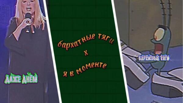 Мем про бархатные тяги угодил в мэшапы. В ремиксах Алла Пугачёва и Инстасамка поют "Кефтеме"