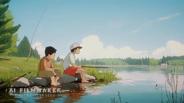 Российское детство в стиле студии Ghibli