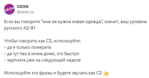 Что за мем "Уровень русского". В нём высмеивают советы